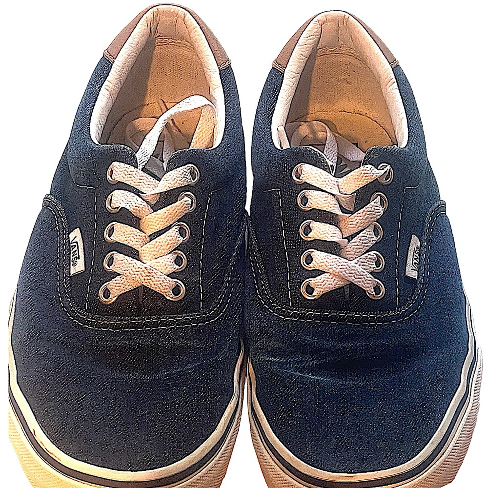 *VANS* •Off The Wall•Classic Era 59•Skate Shoe•Woman’s 9.5•Men’s 8•Navy Denim